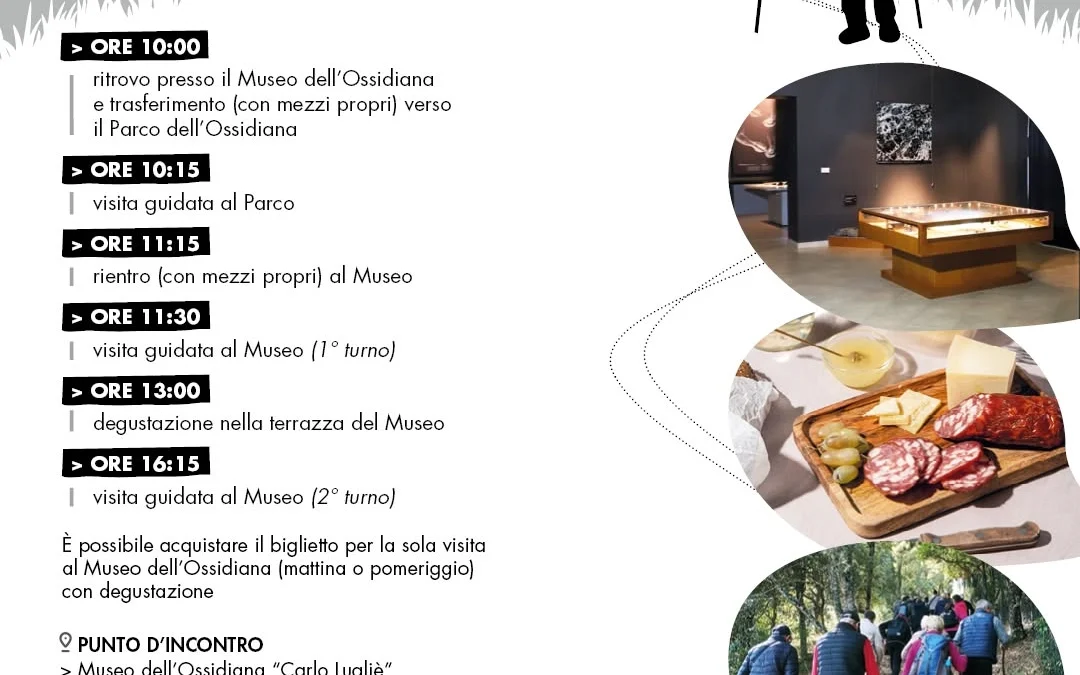1° maggio al Museo e al Parco dell’ossidiana di Pau