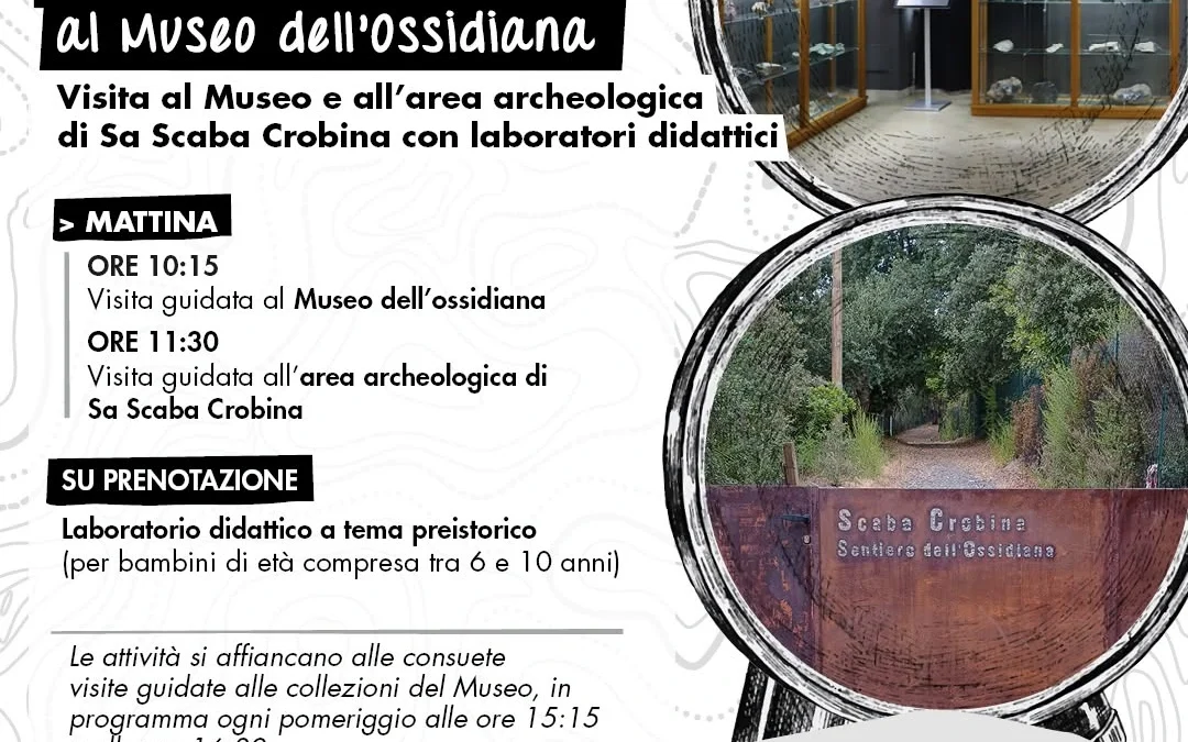 Domenica al Museo e al Parco dell’ossidiana