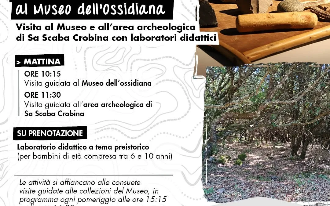 Domenica al Museo e al Parco dell’ossidiana